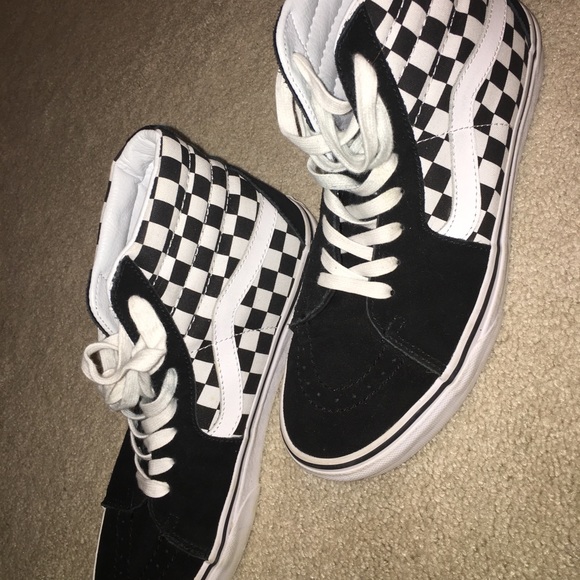 Vans Shoes - CHECKERBOARD SK8-HI